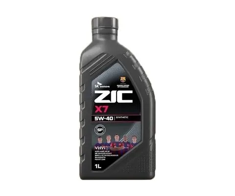 Моторное масло ZIC X7 5W40, 1л