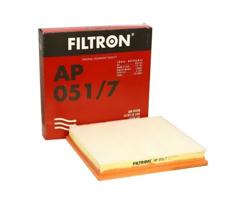 Воздушный фильтр FILTRON AP 051/7 (A-GM 13272719, 5904608080516)