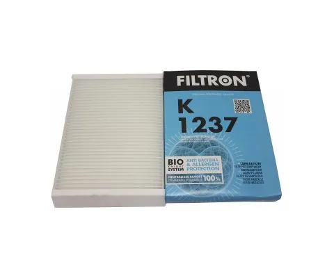 Салонный фильтр FILTRON K 1237 (AC-Volvo 30733893)