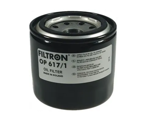Масляный фильтр FILTRON OP 617/1 (C-Hyundai/Kia 2630035530, 5904608026170)