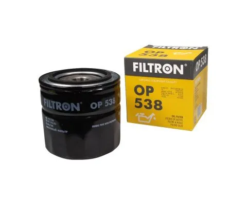 Масляный фильтр FILTRON OP 538 (C-Renault 8200007832, 5904608005380)