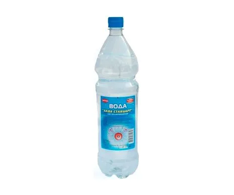Вода дистиллированная АКВА СТАНДАРТ, 1.5л