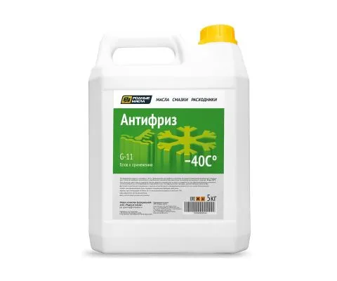 Антифриз РОДНЫЕ МАСЛА G11 -40C, 5кг