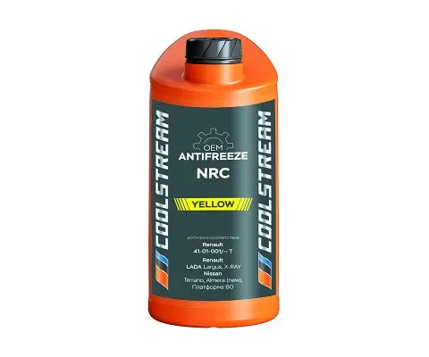 Антифриз COOLSTREAM NRC (Желтый), 5кг