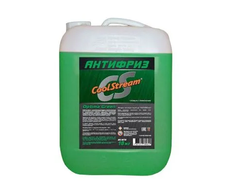 Антифриз COOLSTREAM Optima Green (Зеленый), 10кг