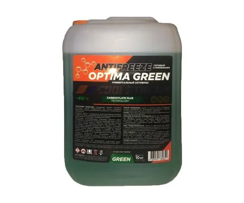Антифриз COOLSTREAM Optima Green (Зеленый), 10кг
