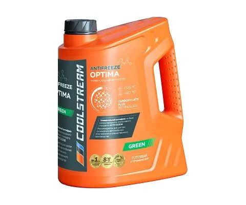 Антифриз COOLSTREAM Optima Green (Зеленый), 5кг