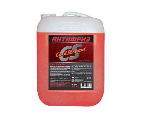 Антифриз COOLSTREAM Optima Red (Красный), 10кг