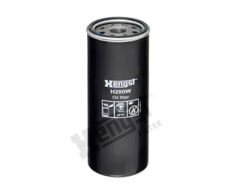Масляный фильтр HENGST H200W (Iveco 01173765,  Ford E5HN6714CB)