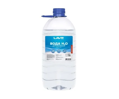 Вода дистиллированная LAVR, 3.8л