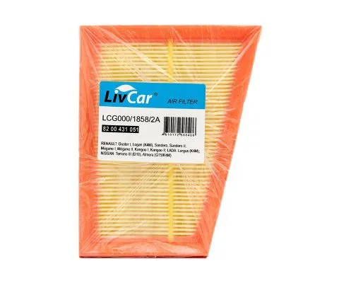 Воздушный фильтр LivCar LCG000/1858/2A (Renault, Nissan)
