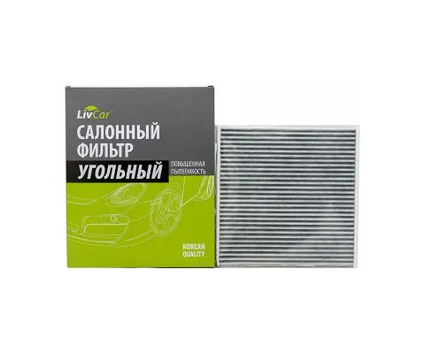 Салонный фильтр LivCar LCT102/2226K (Toyota, Lexus, Mazda RX-8, Subaru Legacy/Outback)