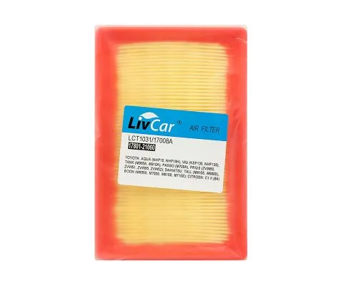 Воздушный фильтр LivCar LCT1031/17008A (Toyota Corolla Fielder/Prius PHV/Roomy)
