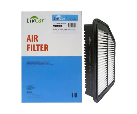 Воздушный фильтр LivCar LCY000/26008A (Hyundai i40/i40 II, Kia Carens IV)