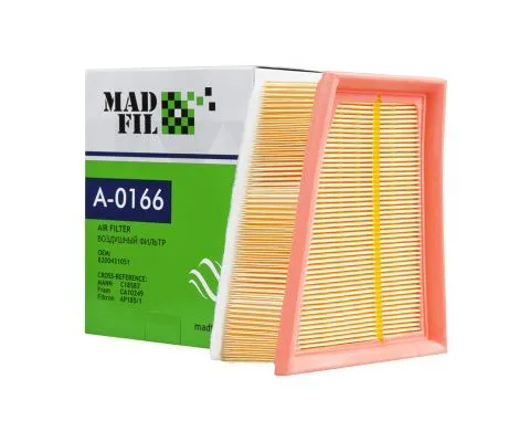 Воздушный фильтр MADFIL A-0166 (AP185/1, C18582, 8200431051)