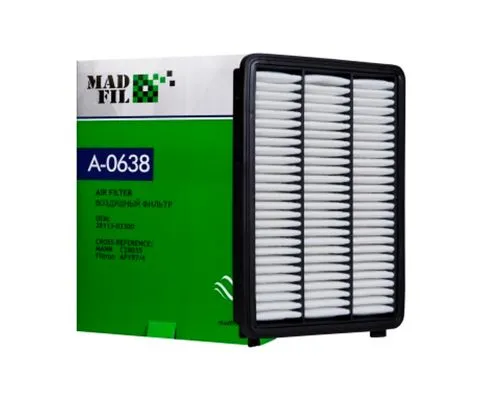 Воздушный фильтр MADFIL A-0638 (A-Hyundai/Kia 28113D3300)
