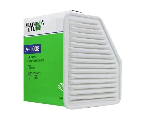 Воздушный фильтр MADFIL A-1008 (A1008, 17801-50060)