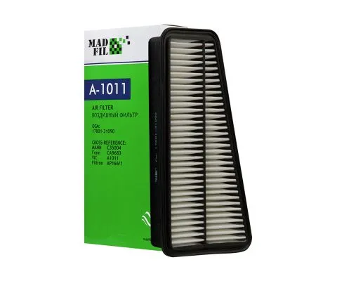 Воздушный фильтр MADFIL A-1011 (A1011, C35004, 17801-31090)
