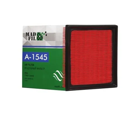 Воздушный фильтр MADFIL A-1545 (C18021, 1M00-13-3A0, 17801-24040)