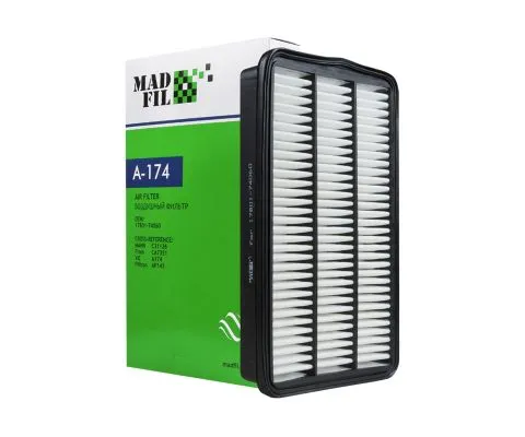 Воздушный фильтр MADFIL A-174 (A174, C31126, 17801-74060)