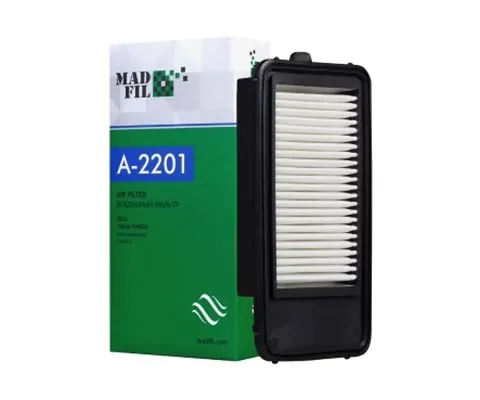 Воздушный фильтр MADFIL A-2201 (A-2025 V, 16546-5WK0A, AY120-NS067)