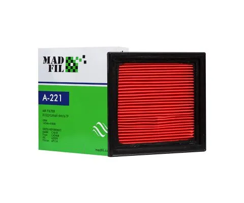 Воздушный фильтр MADFIL A-221 (A-2009, C1618, 1654641B00)