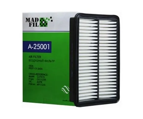 Воздушный фильтр MADFIL A-25001 (A-478, AP-113/6, C-27019)