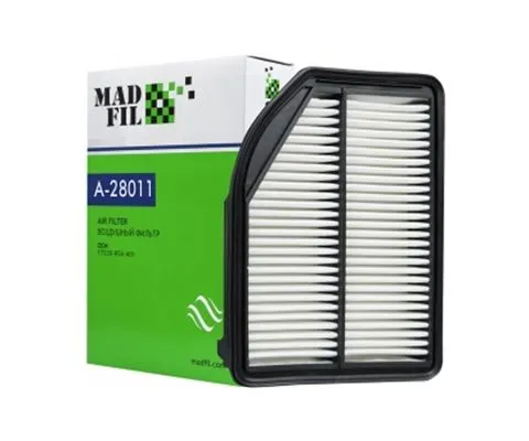Воздушный фильтр MADFIL A-28011 (A-8004V, 17220R5AA00)