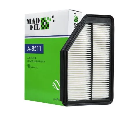 Воздушный фильтр MADFIL A-8511 (A-833, 17220-RZP-G00)