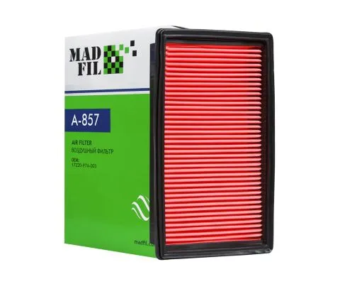 Воздушный фильтр MADFIL A-857 (A857, 17220-P7A-003)