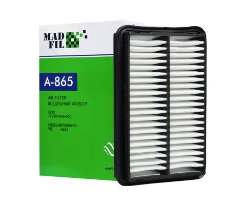 Воздушный фильтр MADFIL A-865 (A1649, AG314, 17220PGM000)
