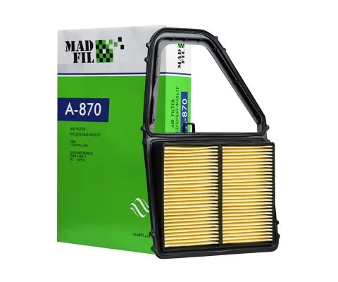 Воздушный фильтр MADFIL A-870 (A870, 17220-PLC-00)