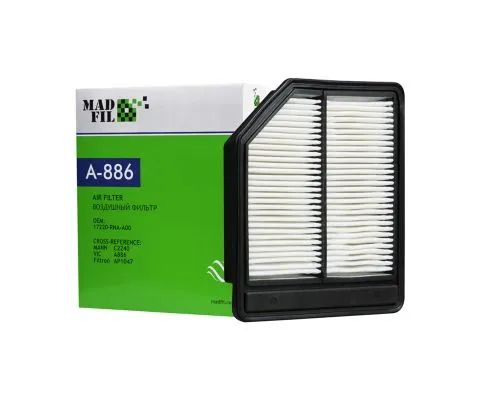 Воздушный фильтр MADFIL A-886 (A886, C2240, 17220-RNA-A00)