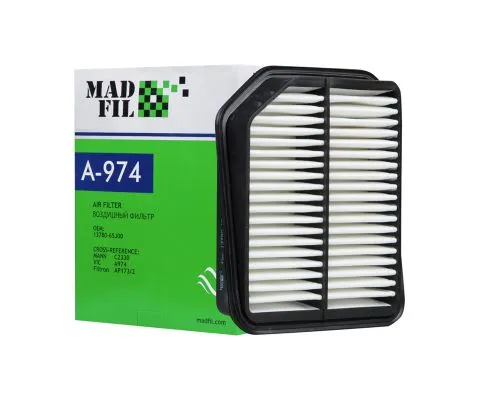 Воздушный фильтр MADFIL A-974 (A974, AP173/2, C 2330, 13780-65J00)