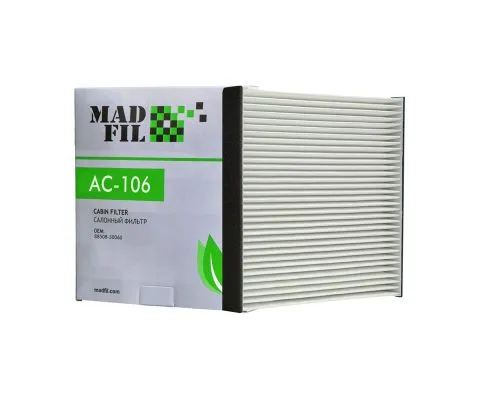 Салонный фильтр MADFIL AC-106 (CUK2246, 87139-50030)