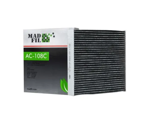 Салонный фильтр MADFIL AC-108C (AC-108E, CUK1919, 87139-30020)