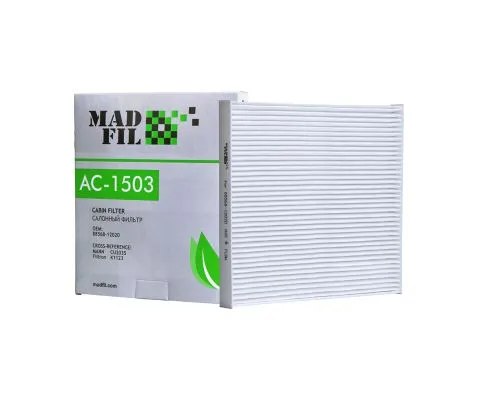 Салонный фильтр MADFIL AC-1503 (AC-109, CU2035, 87139-YZZ07)