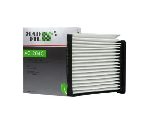 Салонный фильтр MADFIL AC-204C (AC204E, 27274-VW000), угольный