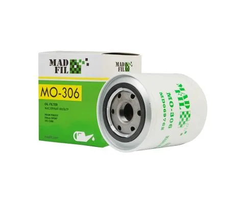 Масляный фильтр MADFIL MO-306 (C306, OP587, WP92881)