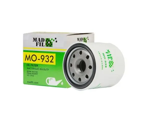 Масляный фильтр MADFIL MO-932 (C932, OP564, W672)