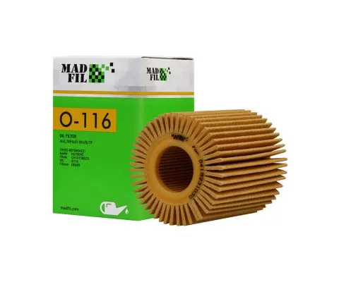Масляный фильтр MADFIL O-116 (O116, HU7009Z, 04152-0R010)