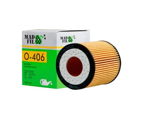 Масляный фильтр MADFIL O-406 (O406, OE673, HU7112X)