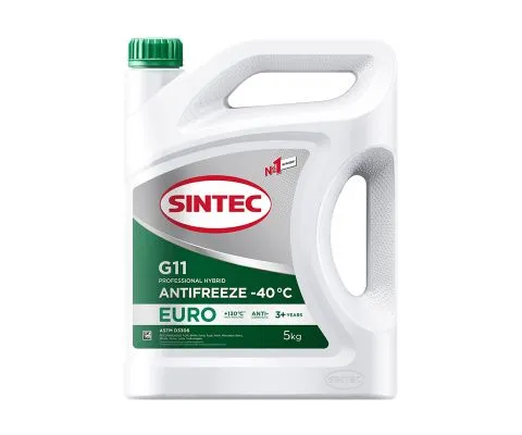 Антифриз SINTEC Antifreeze Euro G11 (-40), 5кг