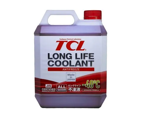 Антифриз TCL Long Life Coolant Red -40°C, 4л