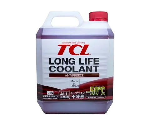 Антифриз TCL Long Life Coolant Red -50°C, 4л