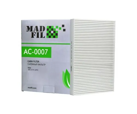 Салонный фильтр MADFIL AC-0007 (K1078, CUK3037, AC-Audi 4B0819439C)