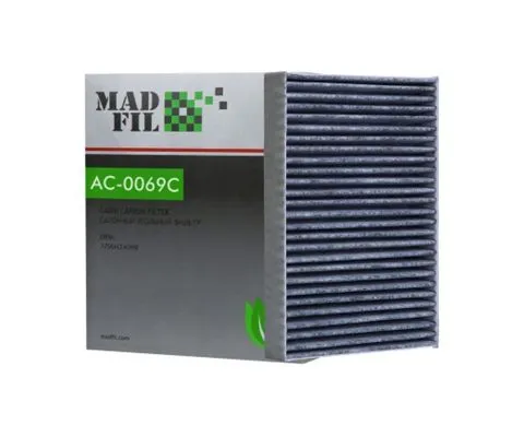 Салонный фильтр MADFIL AC-0069C (K1052, CU2945, AC-Renault 7700424098)