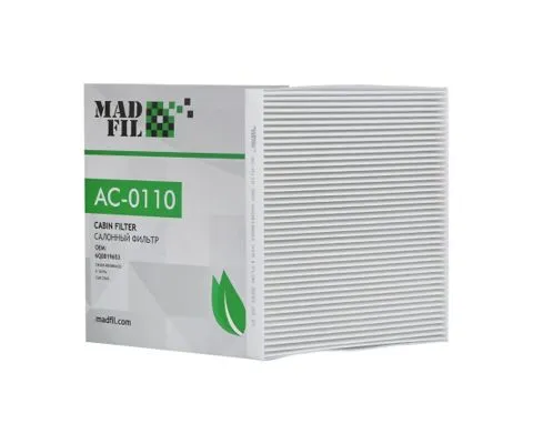 Салонный фильтр MADFIL AC-0110 (CUK 22 005, 6Q0819653)