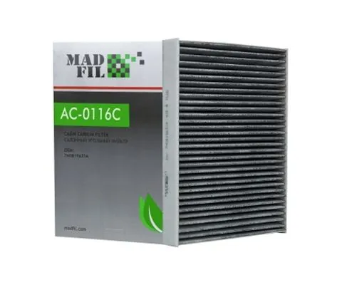 Салонный фильтр MADFIL AC-0116C (K1155, CUK2842, AC-VAG 7H0819631A)