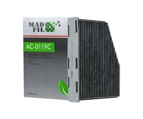 Салонный фильтр MADFIL AC-0119C (K1111, CU2939, AC-VAG 1K0 819 644)